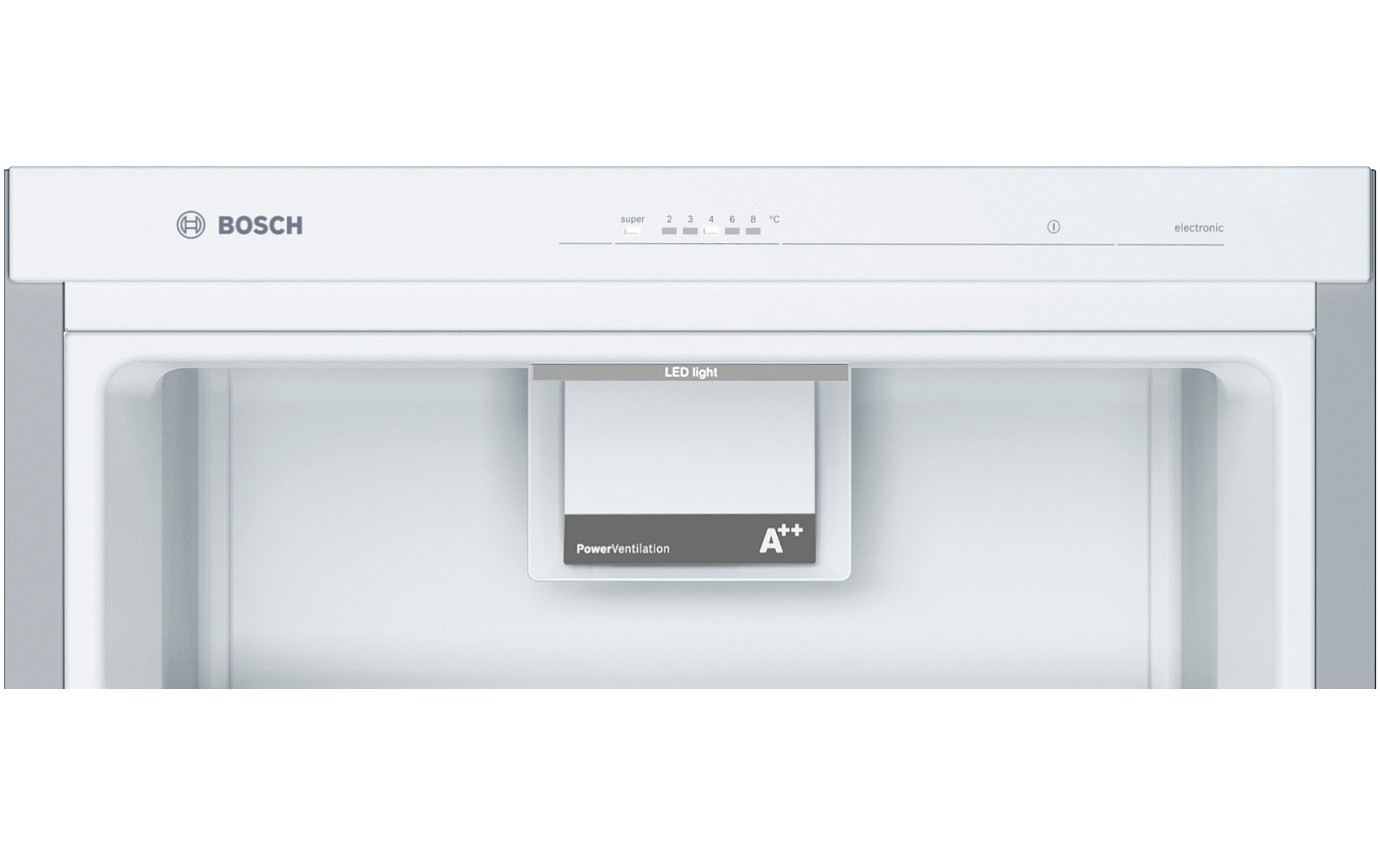 Bosch 324L Single Door Fridge (Stainless Steel) KSV33VI3A