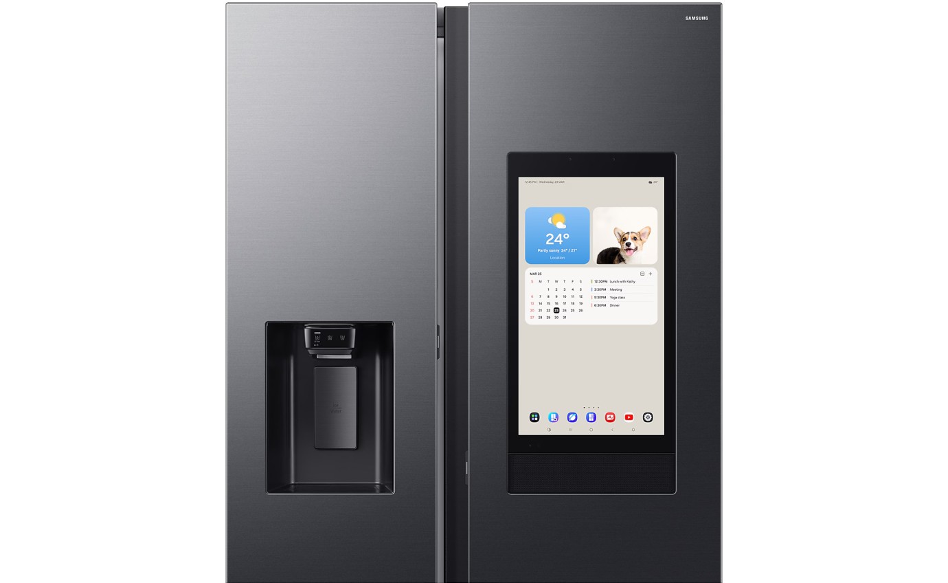 Samsung 615L Family Hub™ Side By Side Fridge SRS6800BFH