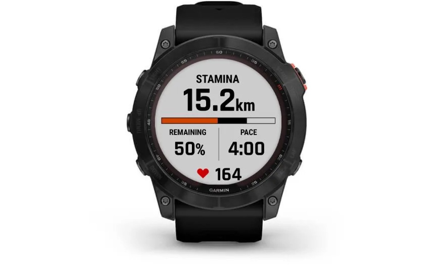 Garmin fenix&reg; 7X Solar Edition Smartwatch (Slate Grey/Black) 0100254101