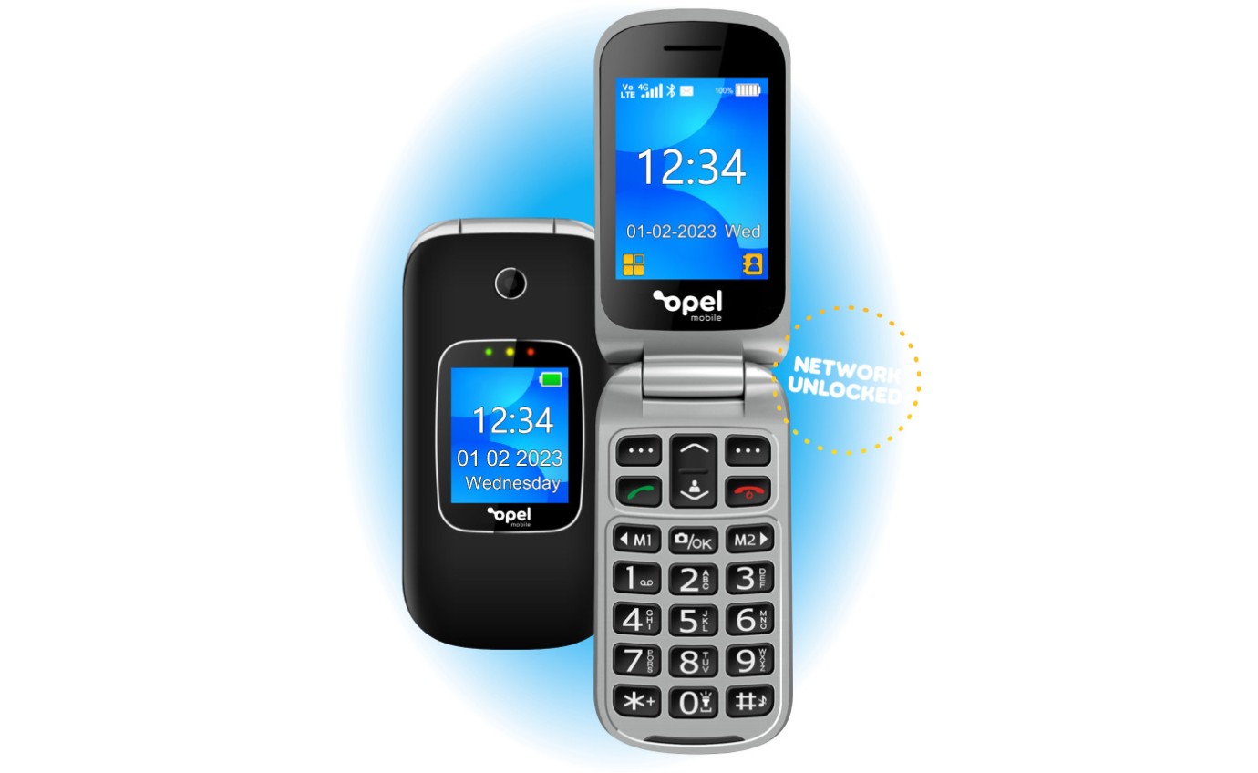 Opel Mobile FlipPhone 6 Mobile for Seniors UN461