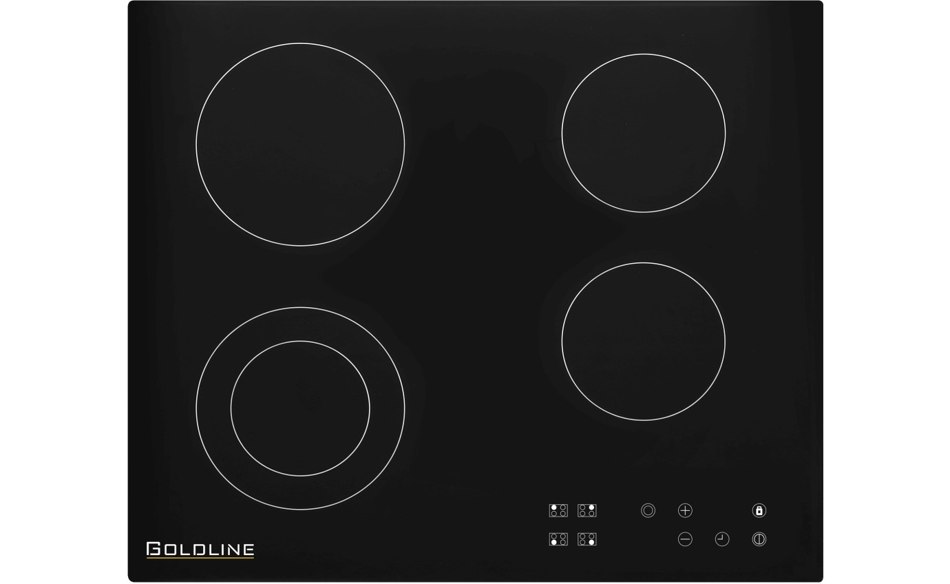 Goldline 60cm 4 Zone Ceramic Cooktop RH604A