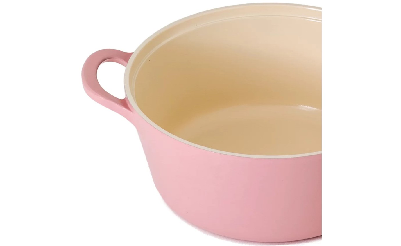 Neoflam 22cm Retro Stockpot Induction with Die-Cast Lid (Pink) EKRDC22P
