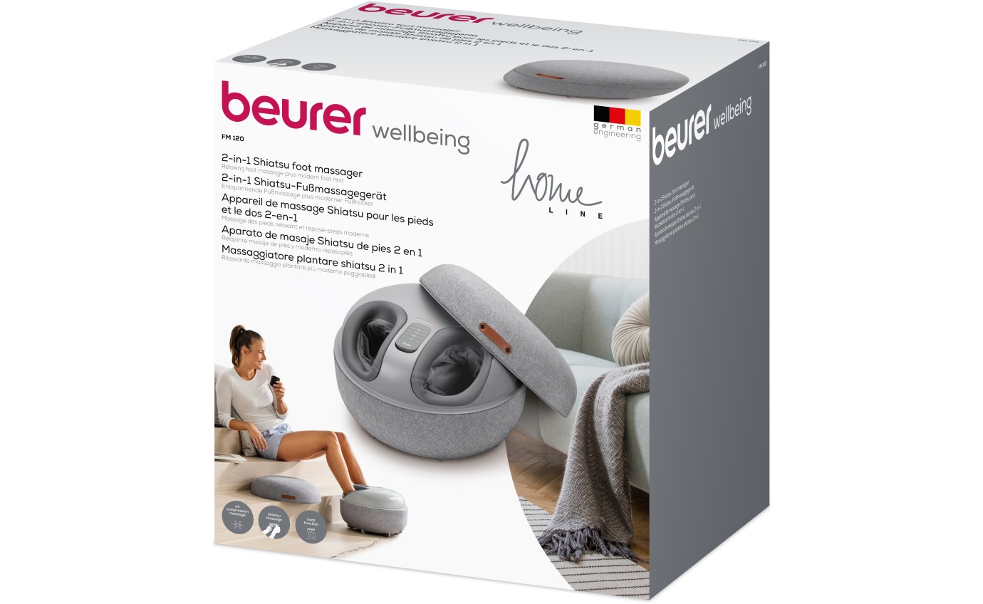 Beurer 2-in-1 Shiatsu Foot Massager FM120