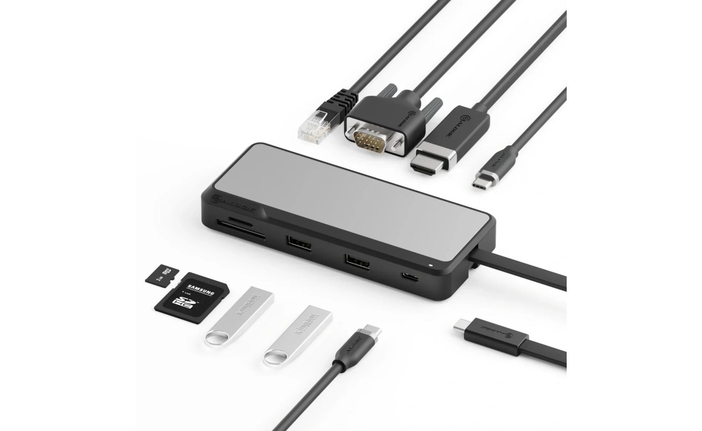 ALOGIC Fusion Pro TOUR USB-C Travel Dock FUPHDVG1