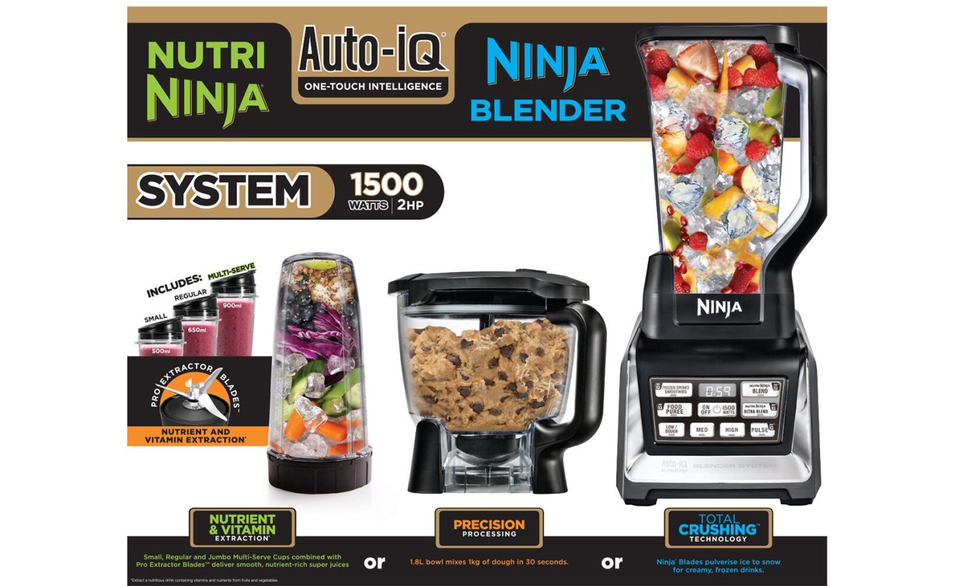 Ninja Blender System with Auto-iQ BL682ANZ