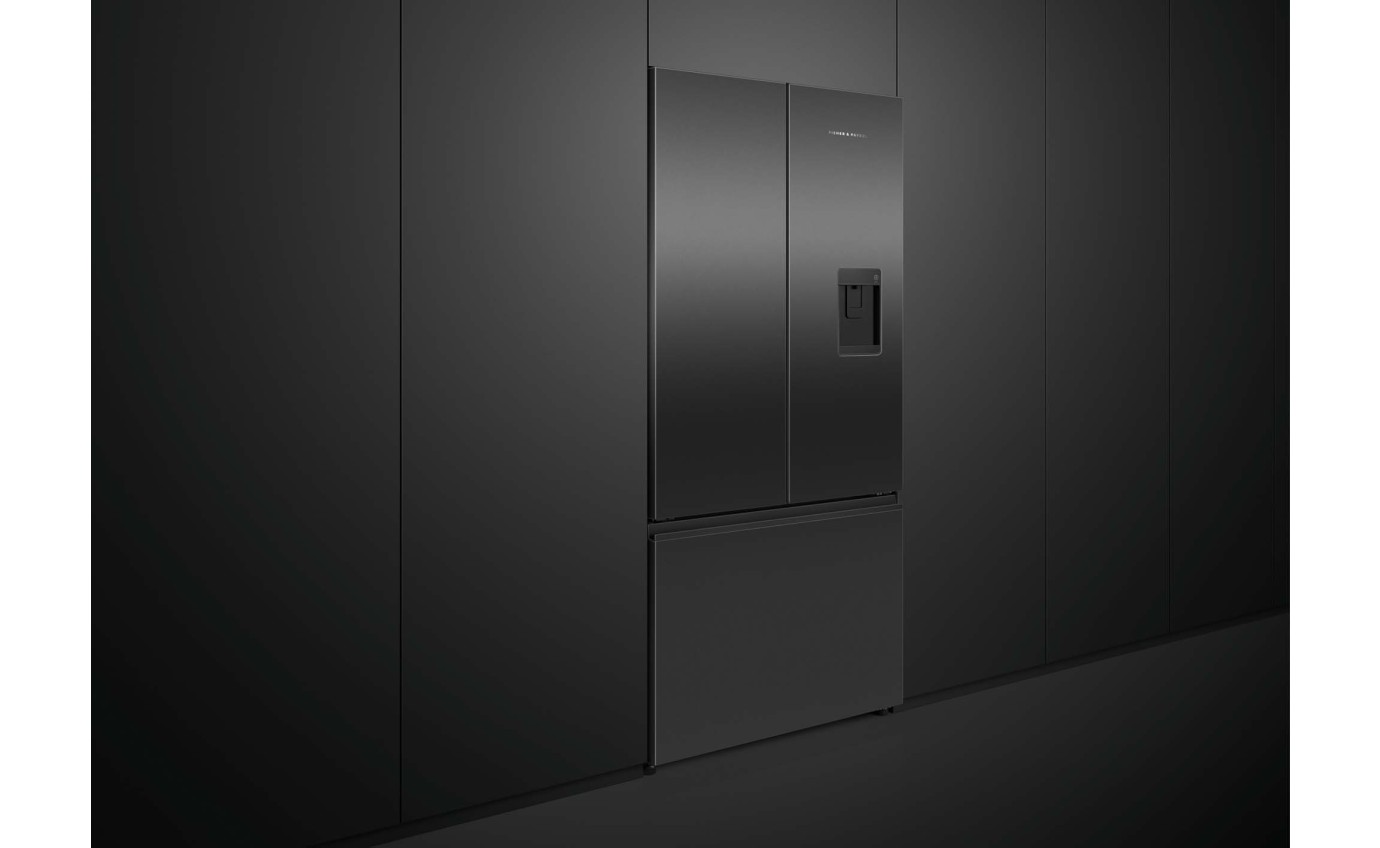 Fisher & Paykel 511L Series 7 French Door Refrigerator Freezer, Ice & Water RF505ANUB1