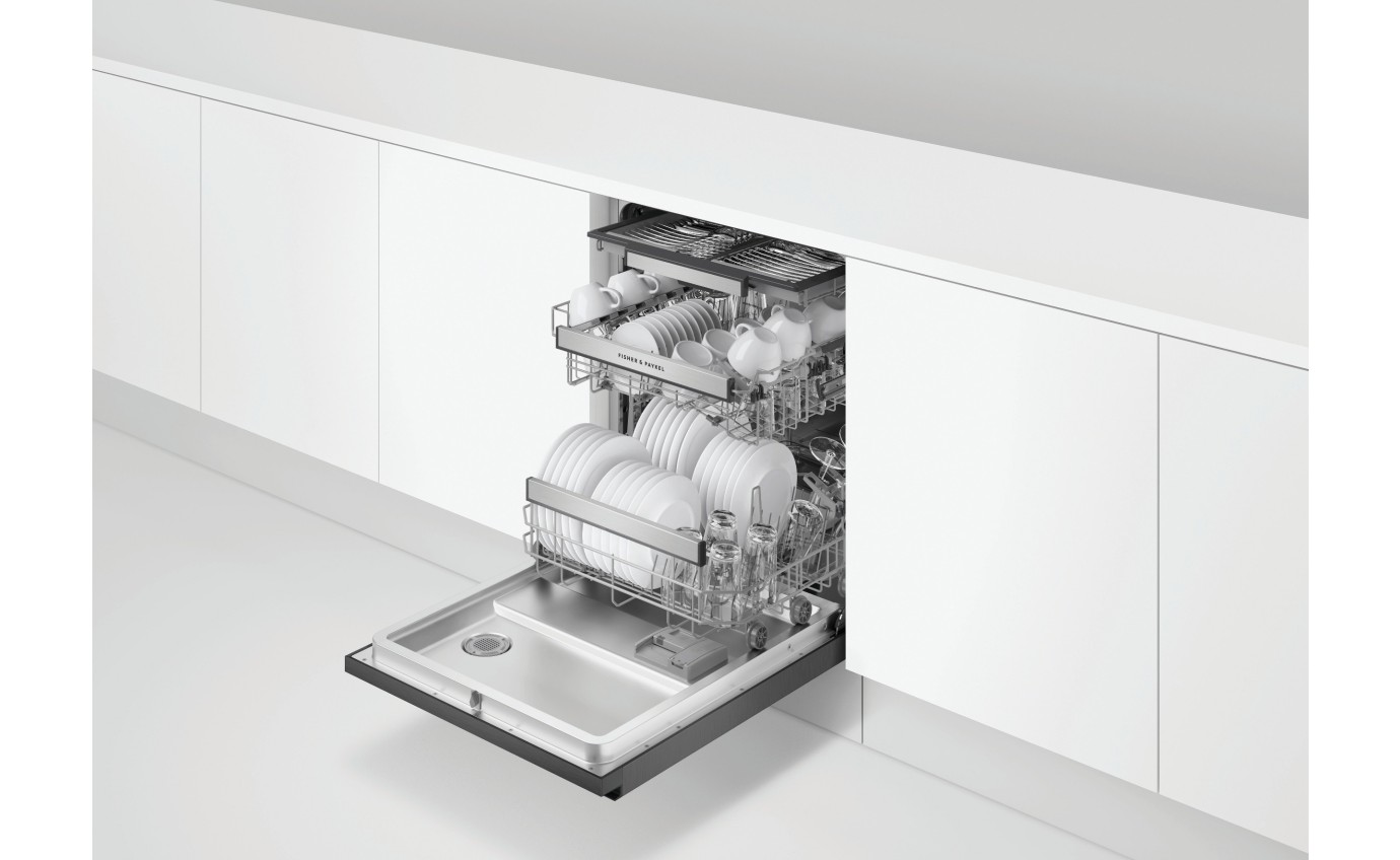 Fisher & Paykel Series 7, Contemporary Built-under Dishwasher DW60UN4B2