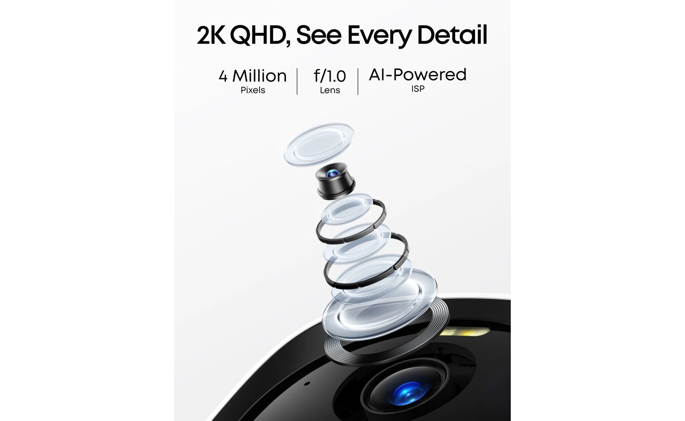 eufy Security eufyCam E40 Essential 4-Cam Kit with Homebase 2 E8144T23