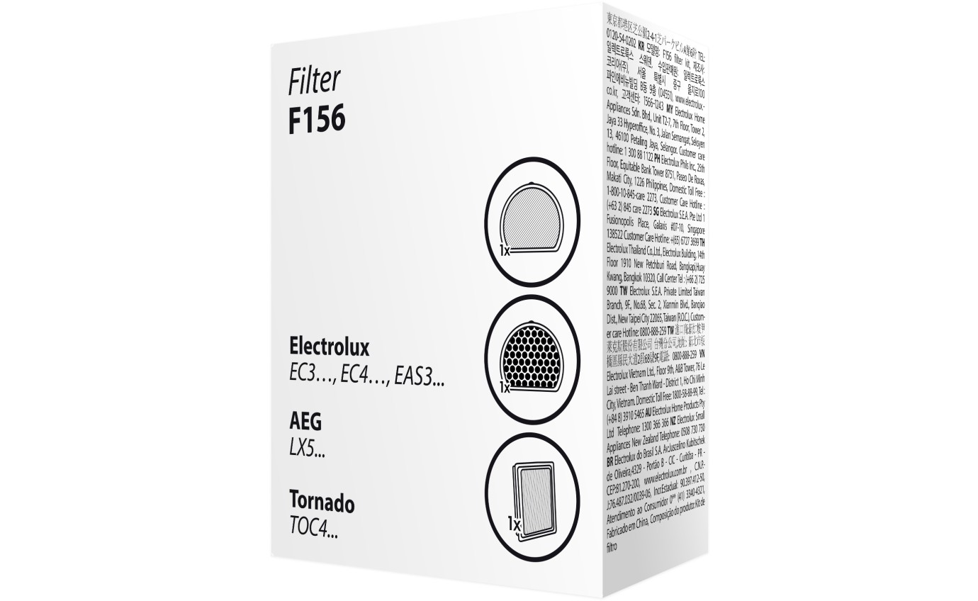 Electrolux Ease C4 Vacuum Filter Kit F156