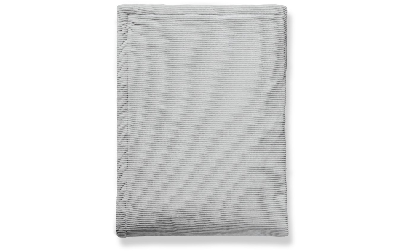 Beurer Corded Velvet Heated Throw (Light Grey) HD81