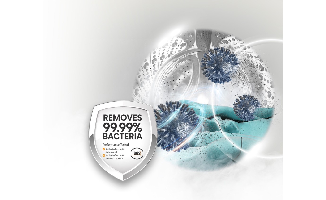 Hisense 12kg Series 9 Front Load Washing Machine (Charcoal Black) HWFS1214PB