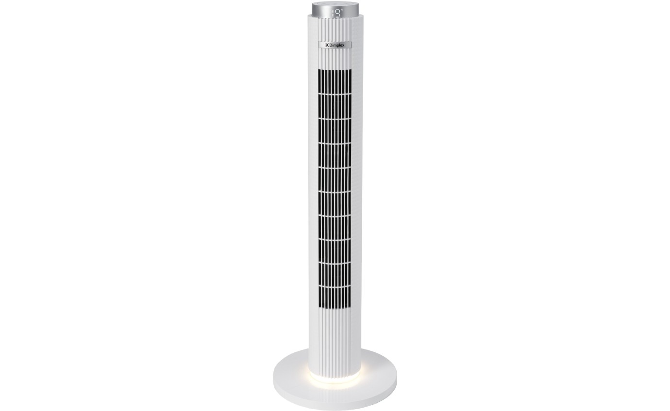 Dimplex 93cm Tower Fan with Night Light DCTF93NL