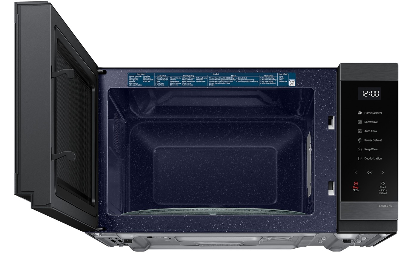 Samsung 40L 1000W Microwave with Glass Touch Control (Dark Stainless Steel) MS40DG5505AG