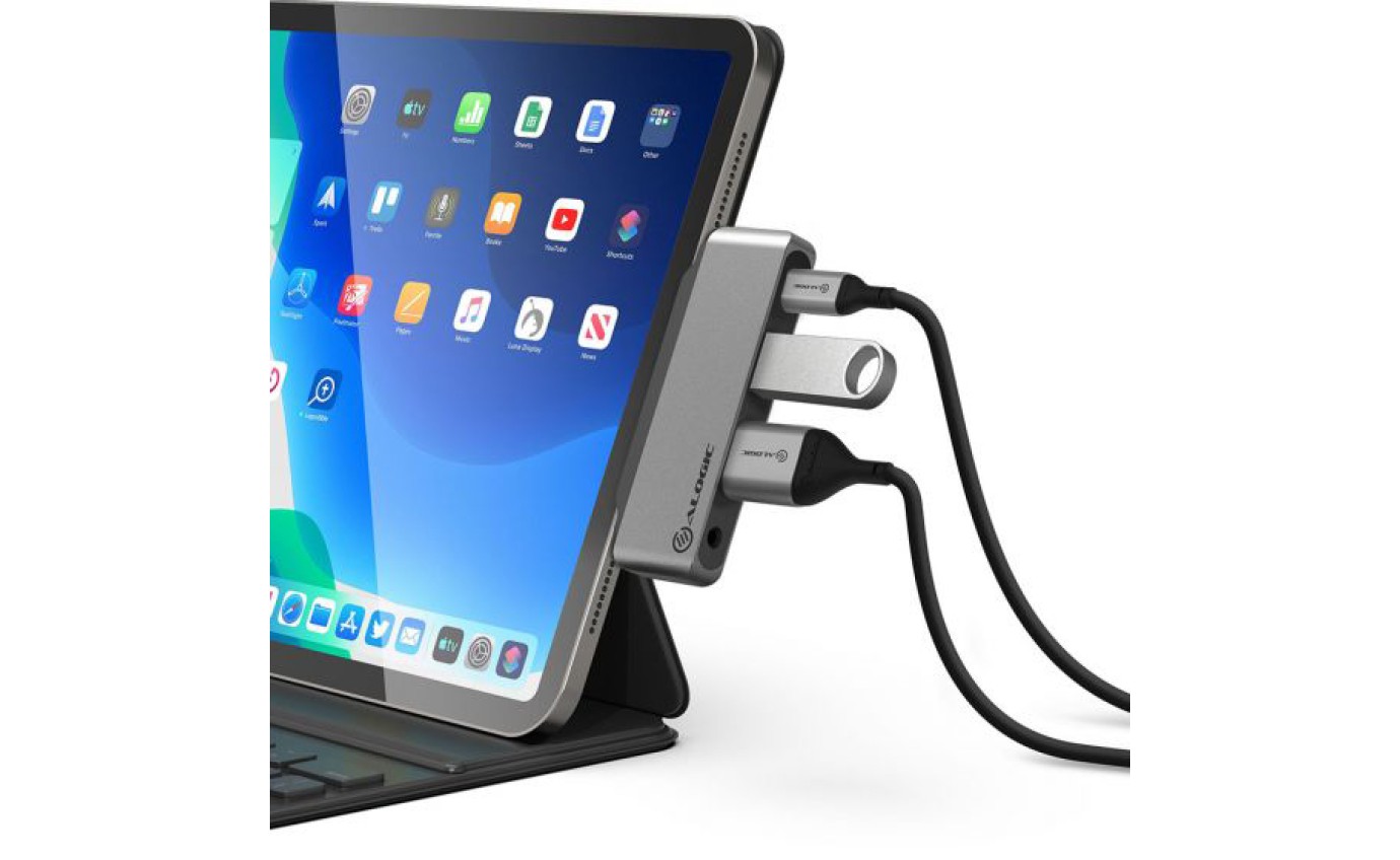 ALOGIC 4-in-1 USB-C Anchor HDMI Multiport Adapter Hub UCANCHD