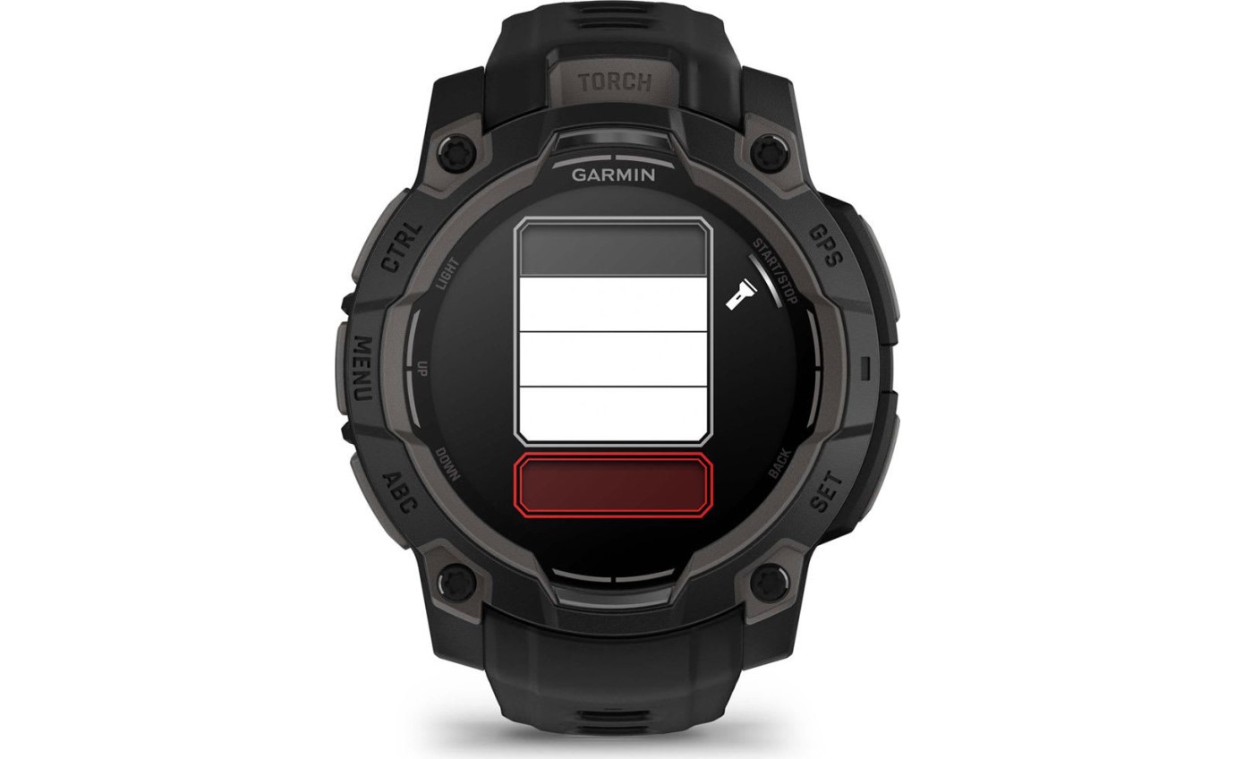 Garmin Instinct 3 45mm AMOLED Smart Watch (Black) 0100293600