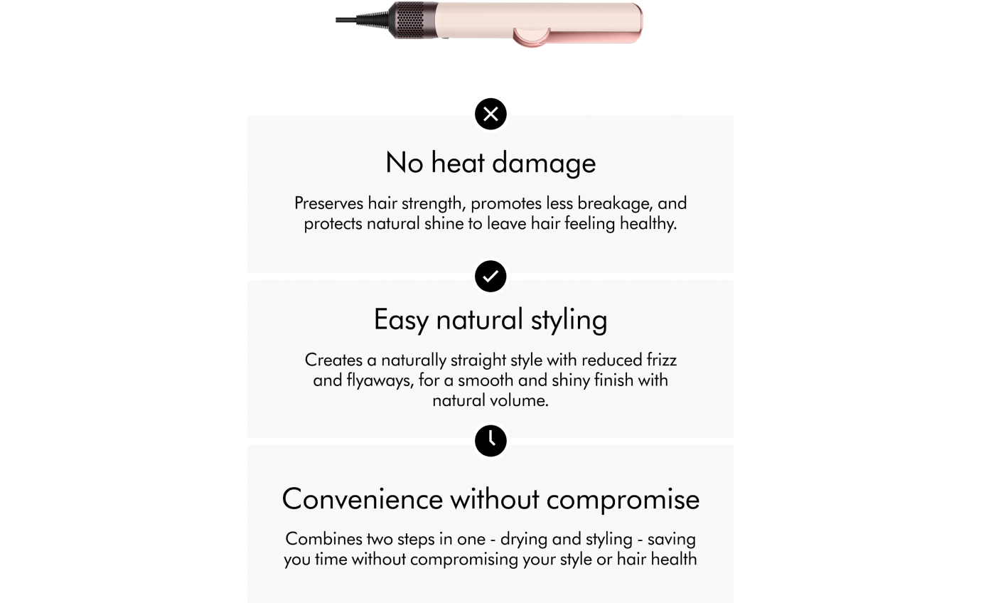 Dyson Airstrait&trade; Straightener and Dryer (Ceramic Pink) 45396501