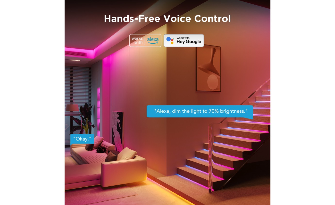 Govee RGBIC+W Lightstrip 5m (Matter Compatible) H612AED1