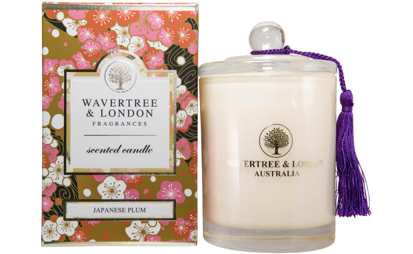 Wavertree & London Japanese Plum Candle 9347774000586