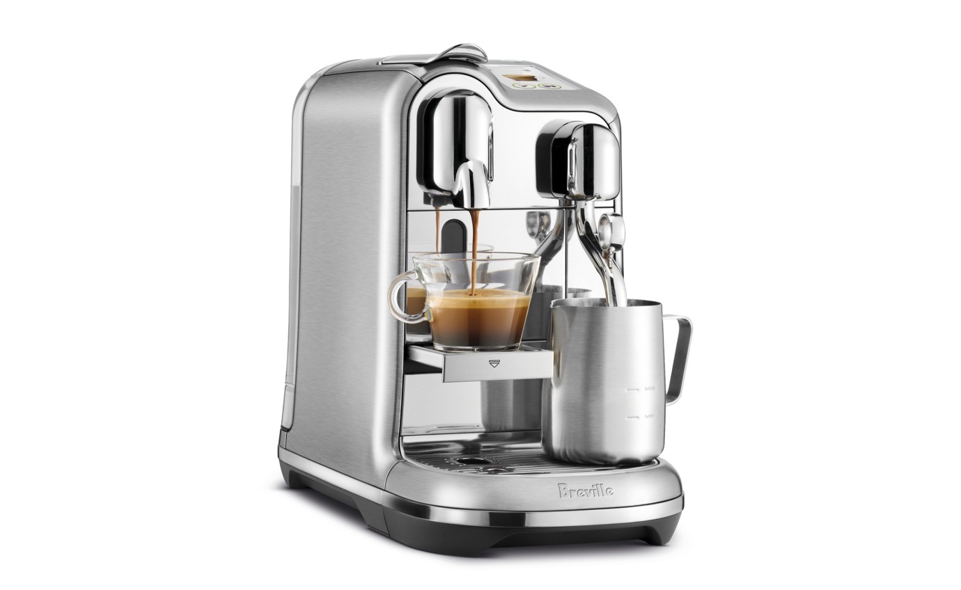 Breville Nespresso Creatista Pro Coffee Machine (Stainless Steel) BNE900BSS