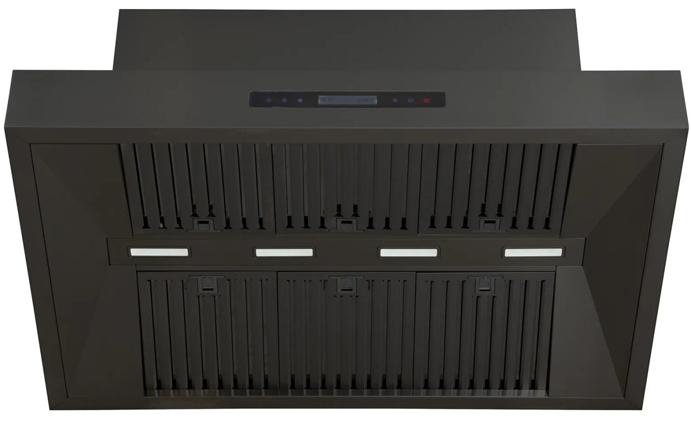 Excelsior 120cm Black BBQ Rangehood CXWB12082BLK