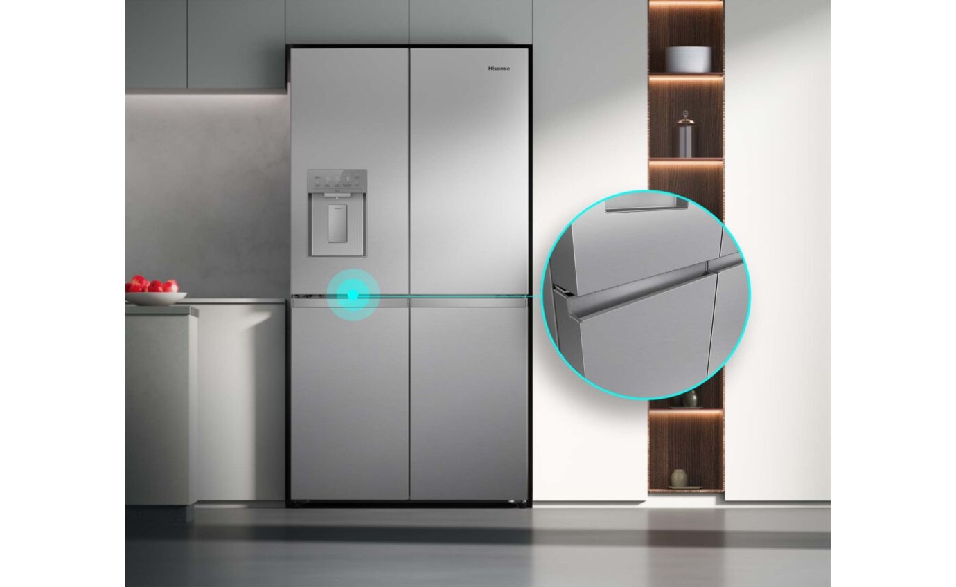 Hisense 640L PureFlex French Door Fridge (Stainless Steel) HRCD640TSW