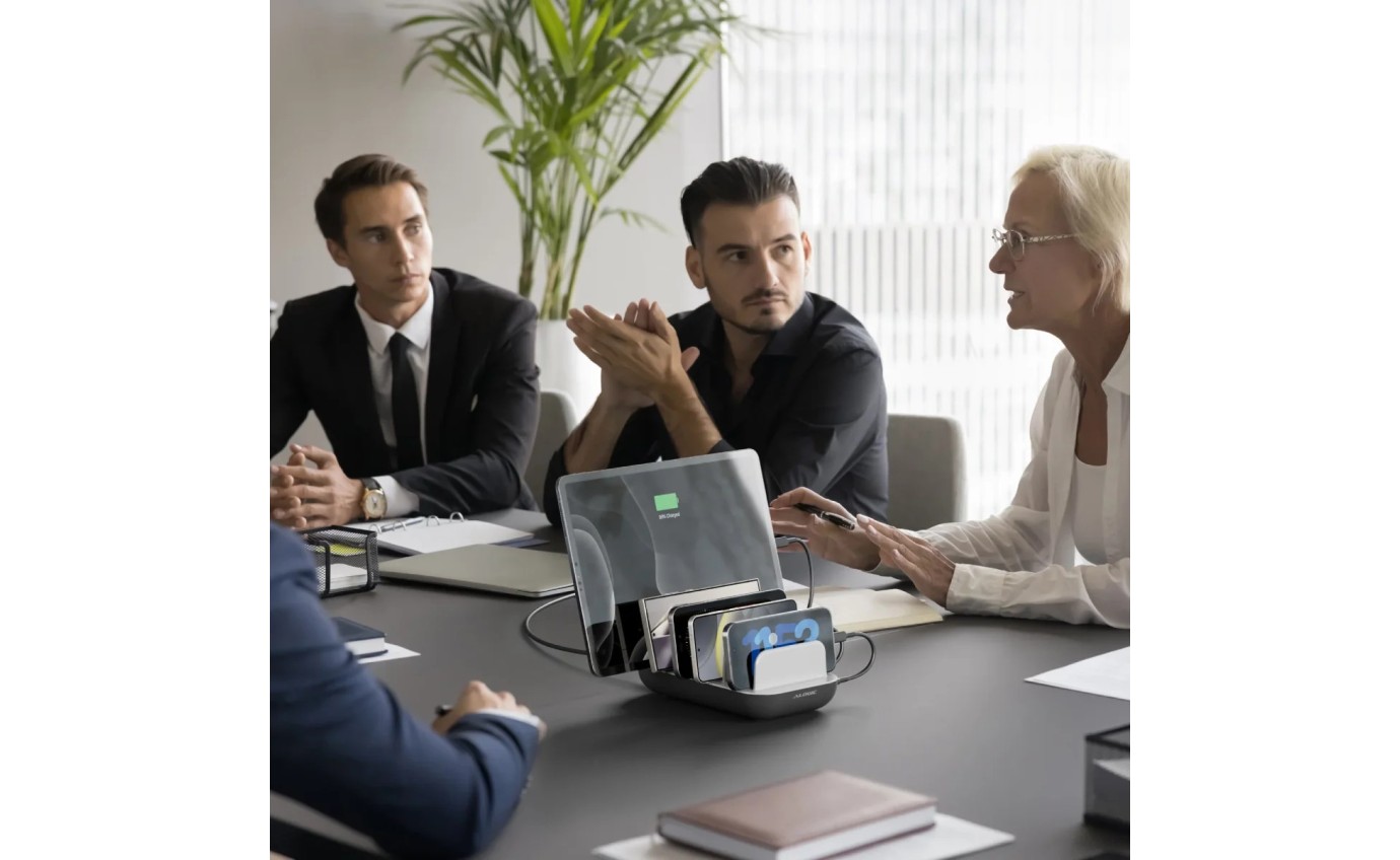 ALOGIC Powerfin 7 Port 80W USB-C Desktop Charging Station SBDCS7