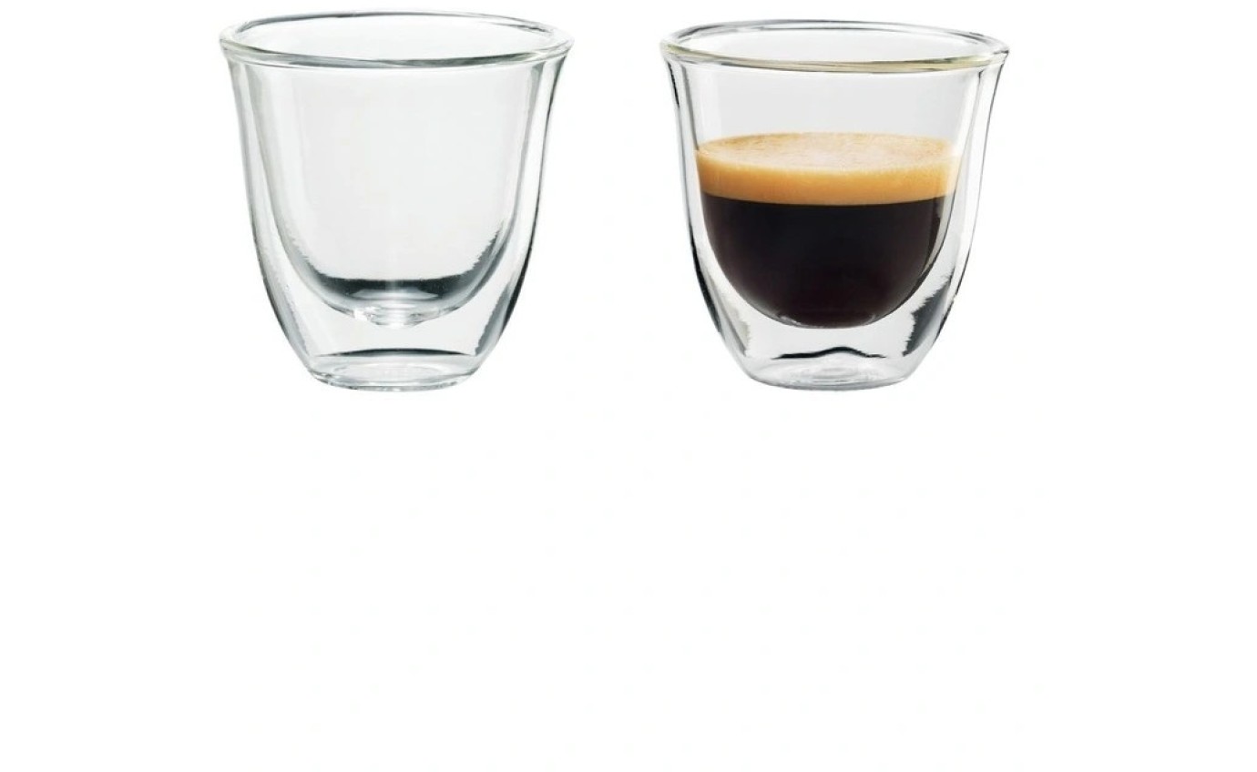 DeLonghi 2 Espresso Glasses DBWALLESP