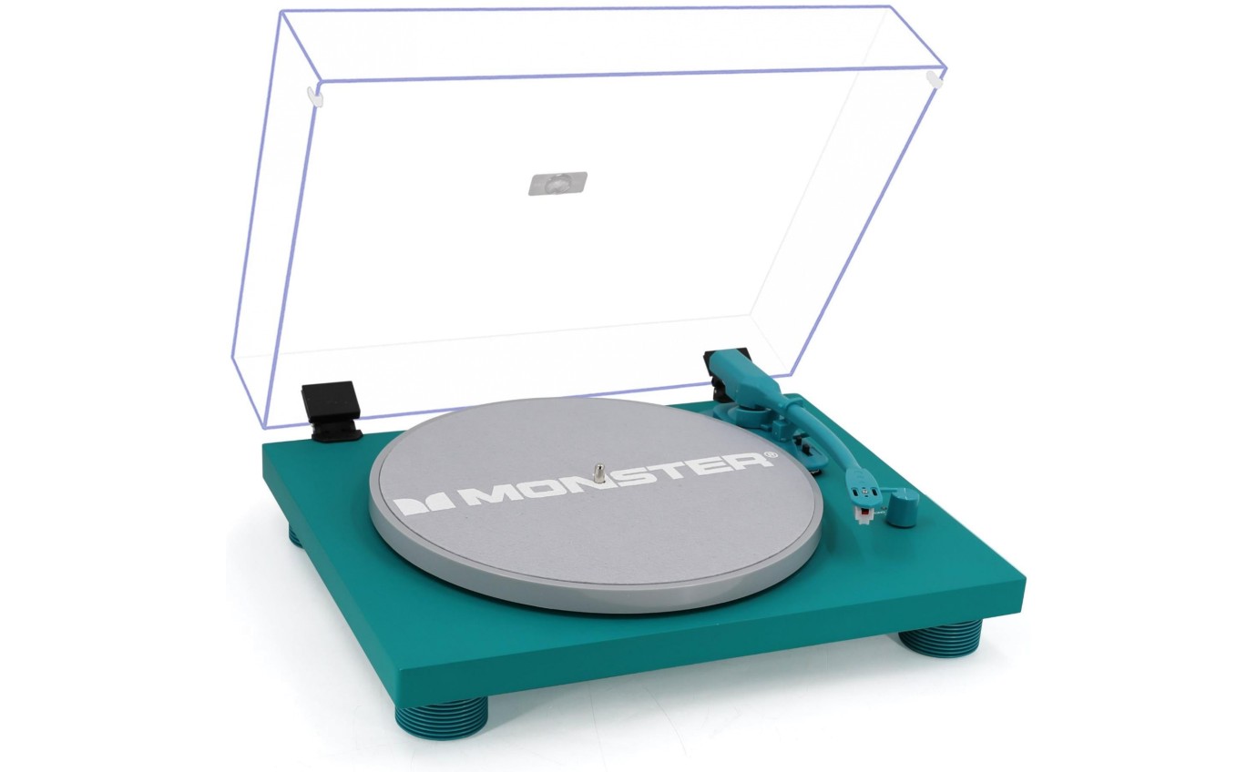 Monster Manual Vinyl Turntable (Green) MTTT249G
