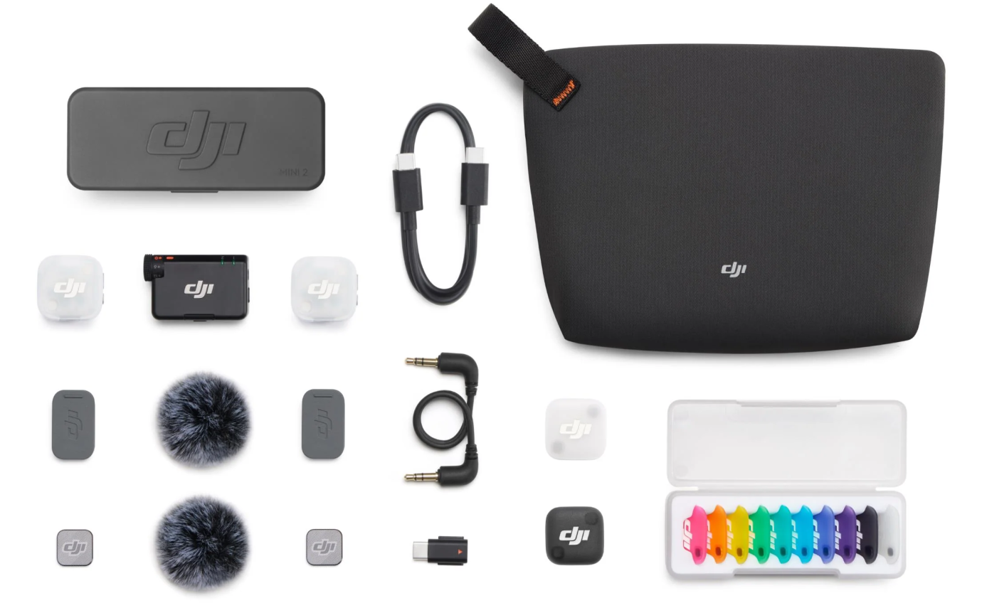 DJI Mic Mini 2 (2 TX + 1 RX + Charging Case) CPRN0000052902