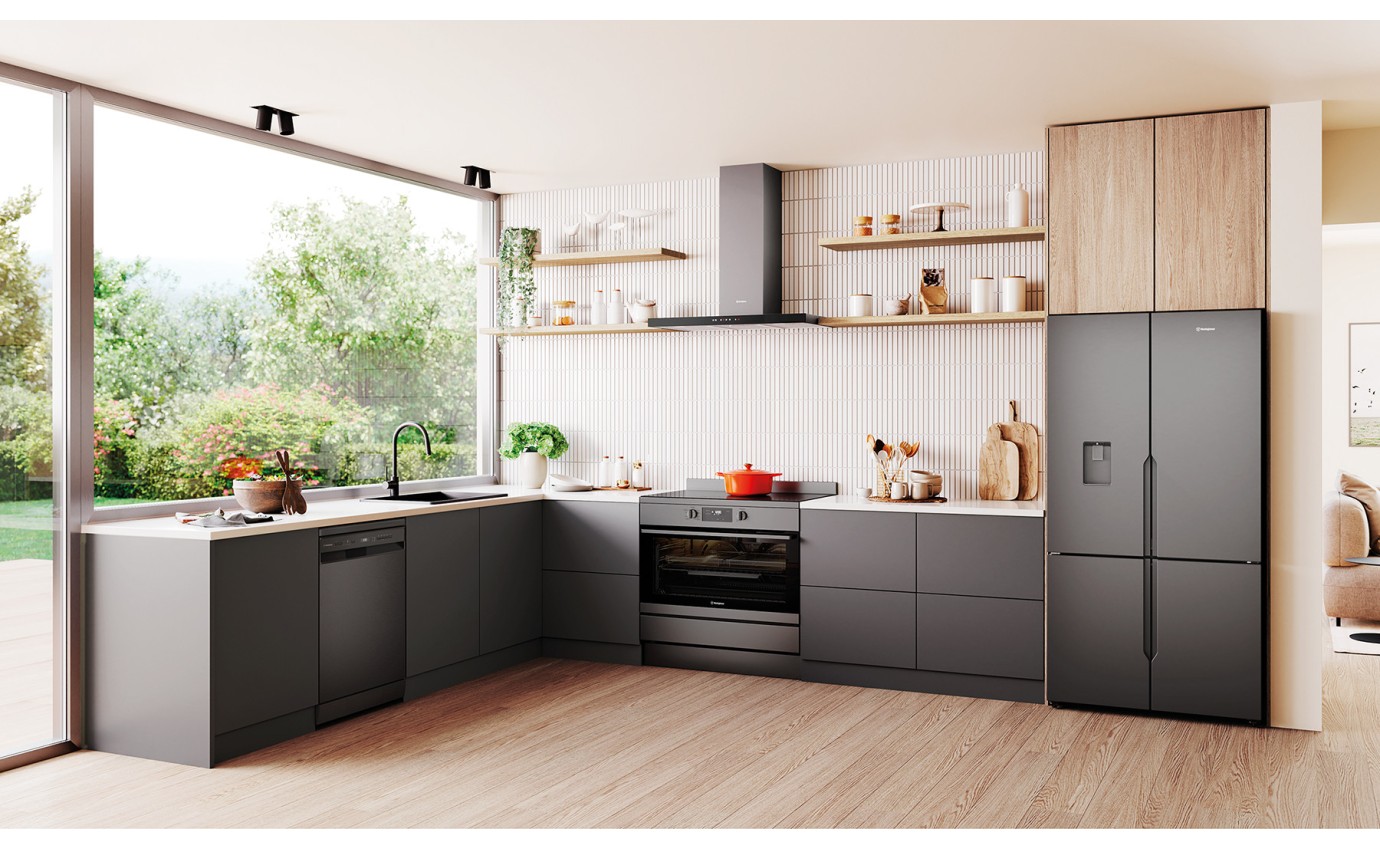 Westinghouse 60cm Freestanding Dishwasher (Dark Stainless Steel) WSF6606KXC