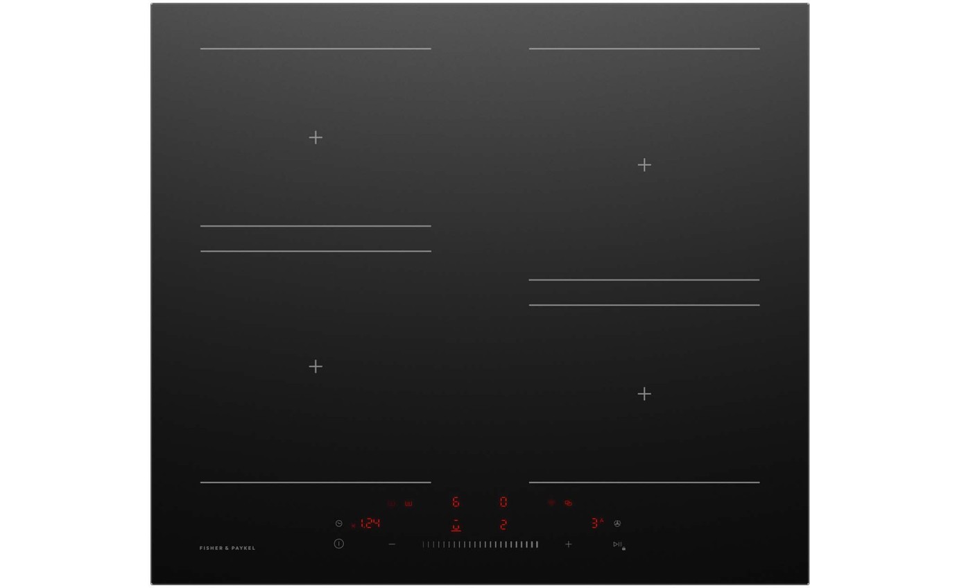 Fisher & Paykel 60cm Series 5 Low Current 4 Zone Induction Cooktop CI604CTPB2