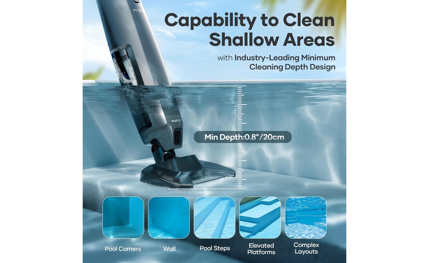 Aiper Pilot X1 Handheld Pool Cleaner 255292