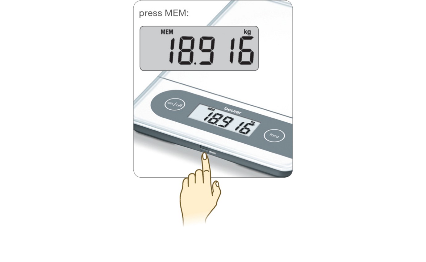 Beurer Multi-Use Extra High Capacity Scale KS59XXL