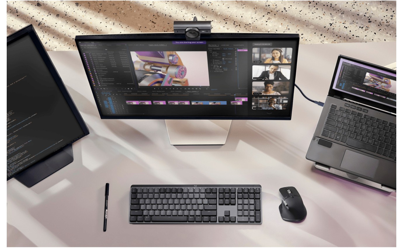 Logitech MX Brio Ultra HD 4K Webcam (Graphite) 960001548