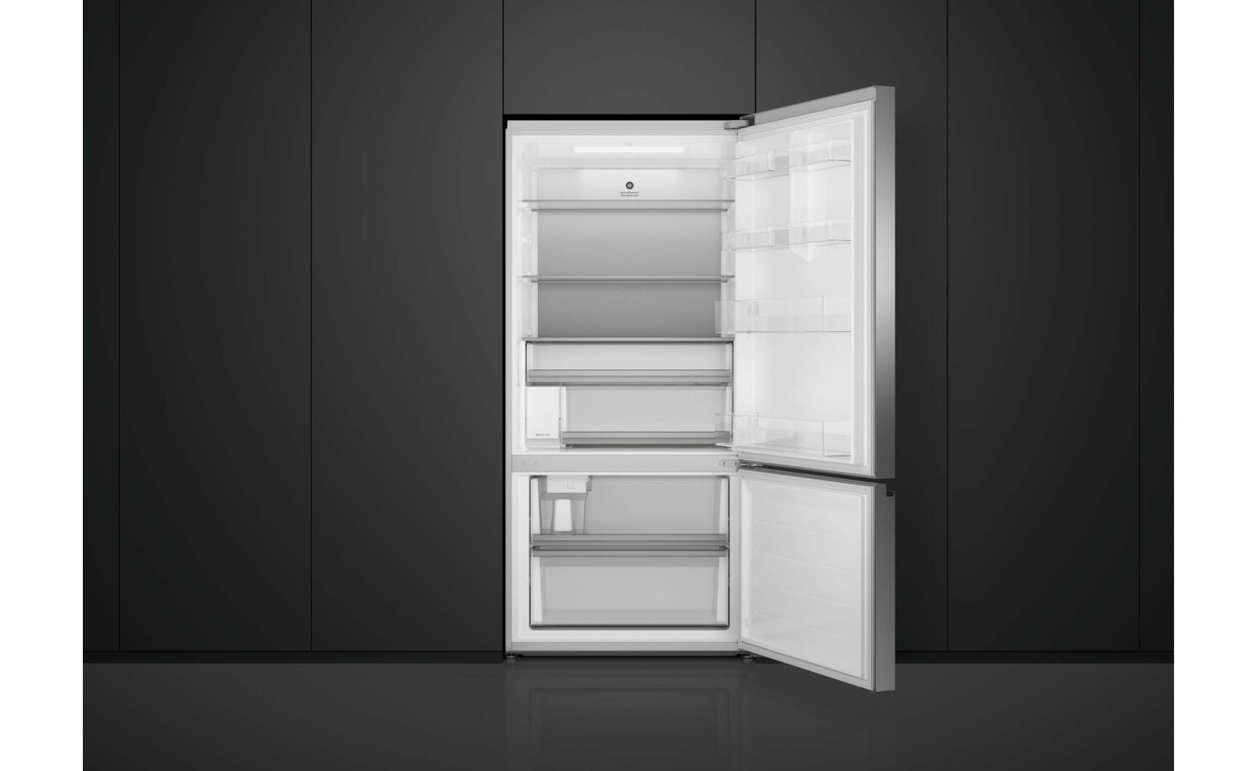 Fisher & Paykel 515L Series 5 Bottom Mount Refrigerator Freezer, Ice & Water RF505BRNUX1