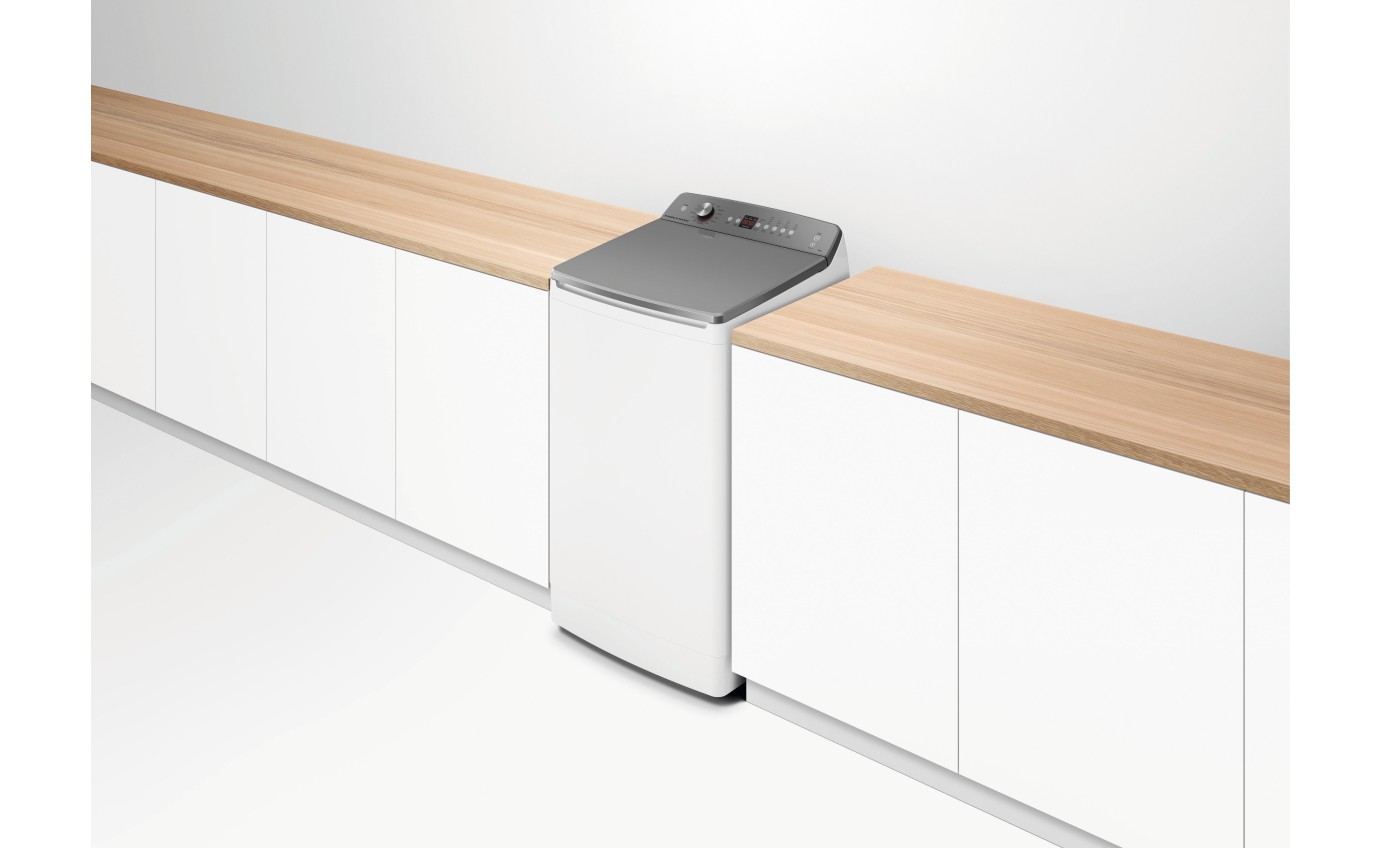 Fisher & Paykel 8kg Series 5 Top Loader Washer, UV Sanitise WL8058G1