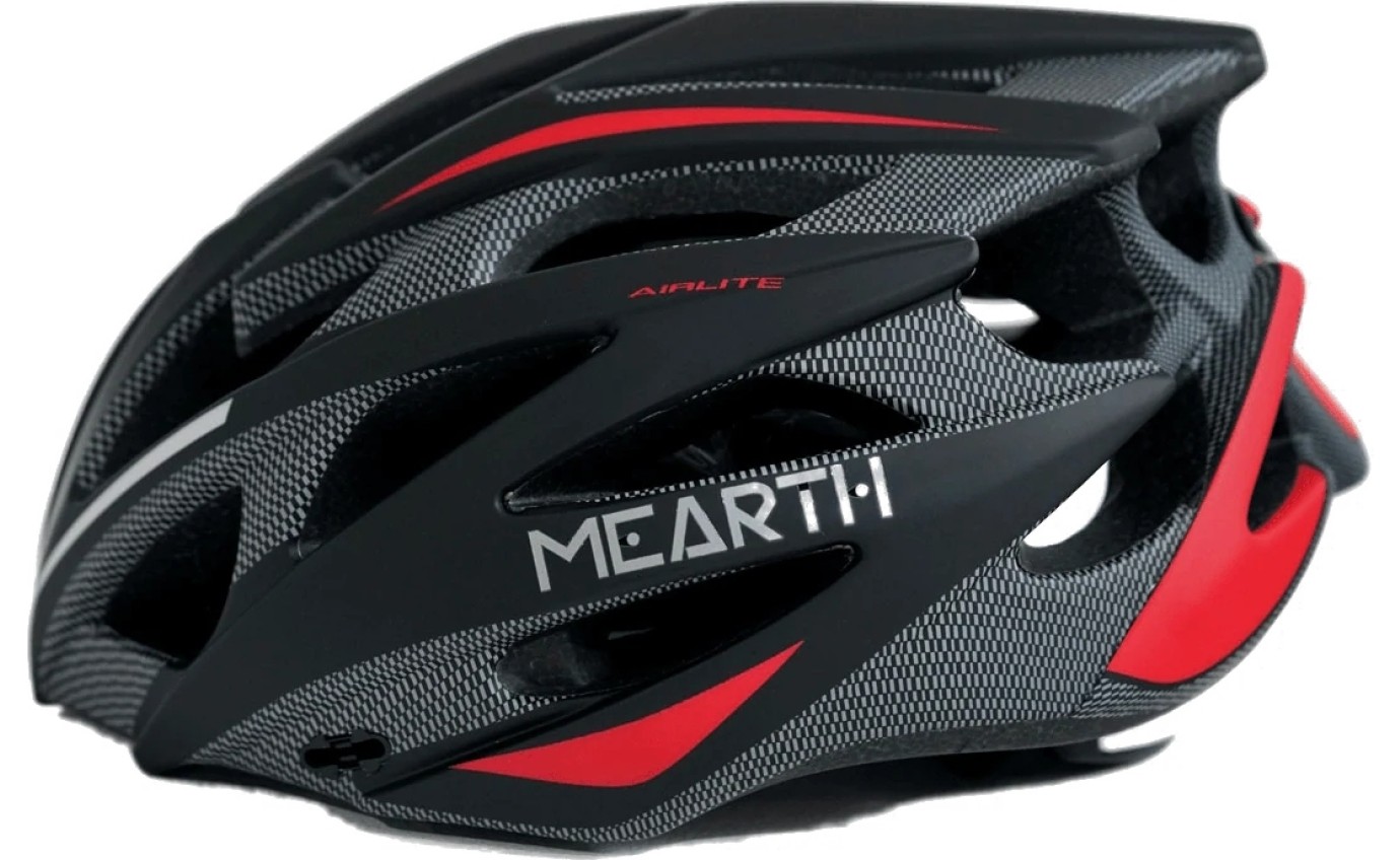 Mearth Airlite Scooter Helmet (Red) AIRLITERED
