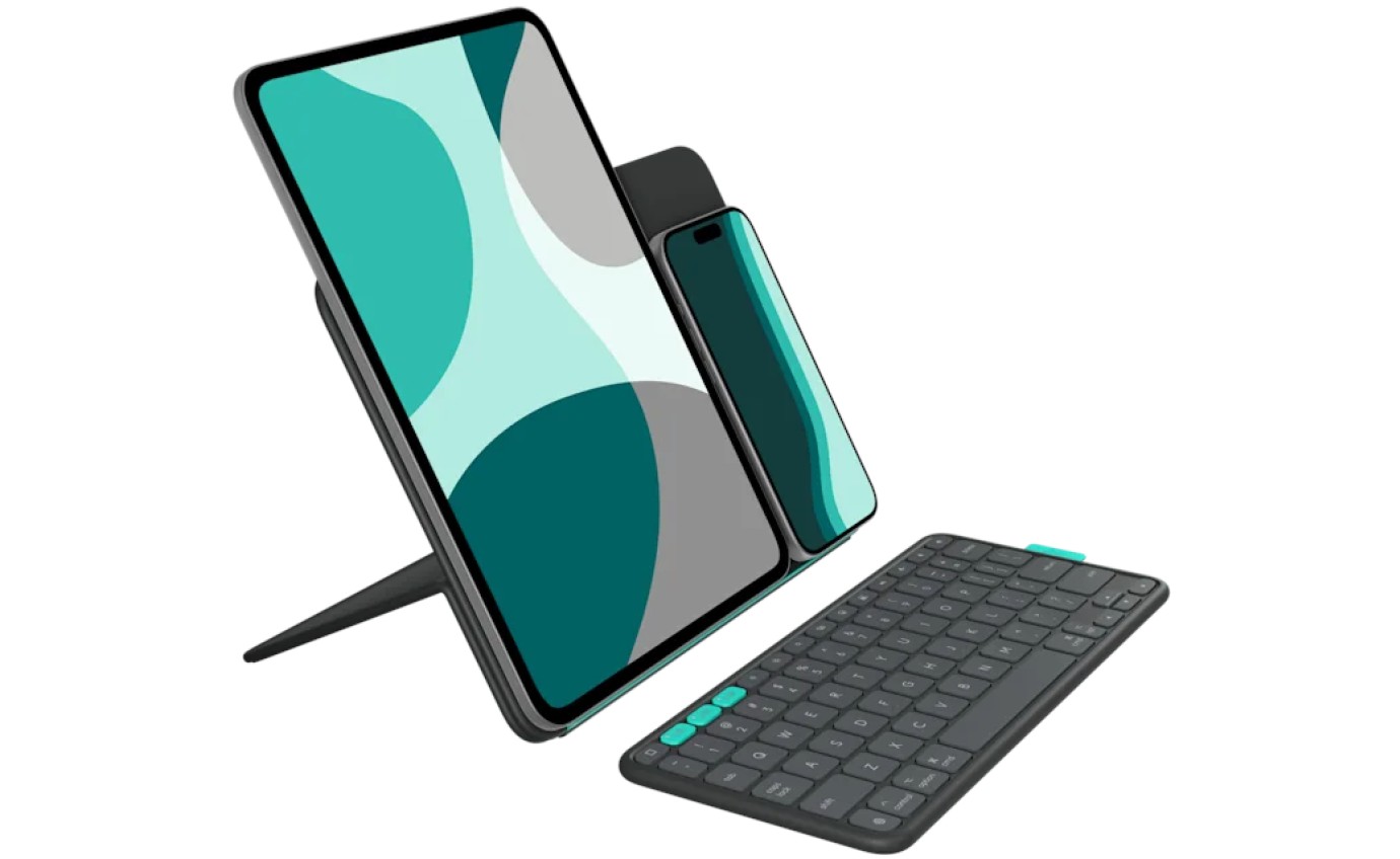 Logitech Flip Folio for iPad Pro 11 inch M4 & Air 11 inch M2/M3 & 5th Gen (Graphite) 920013409