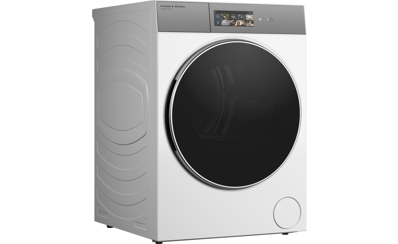 Fisher & Paykel 10kg Series 9 Contemporary Heat Pump Dryer (White) DH1060T5