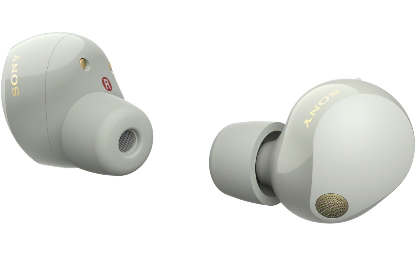 Sony True Wireless Noise Cancelling Earbuds (Silver) WF1000XM5S