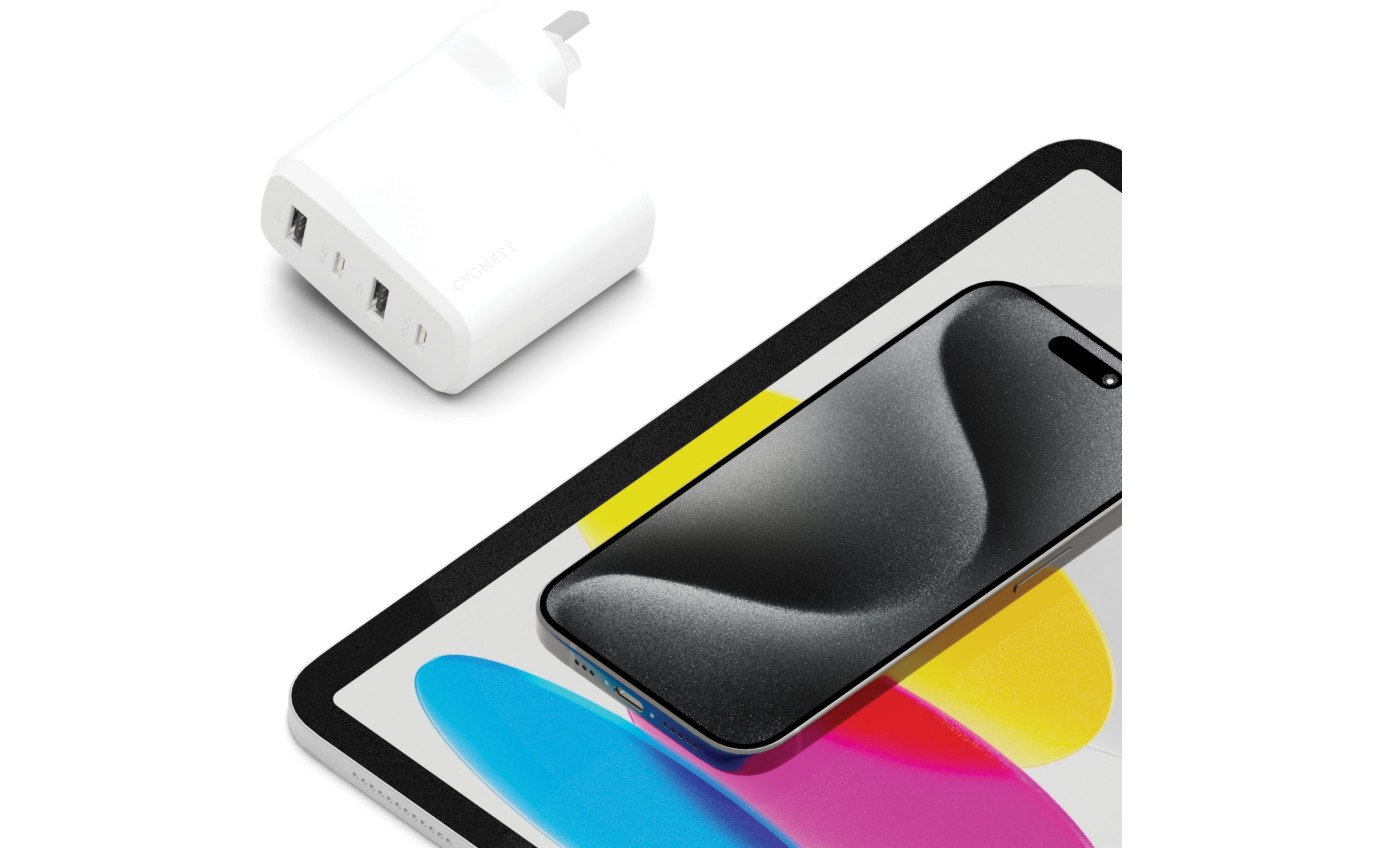 Cygnett 45W Multi Port Wall Charger 11901318596