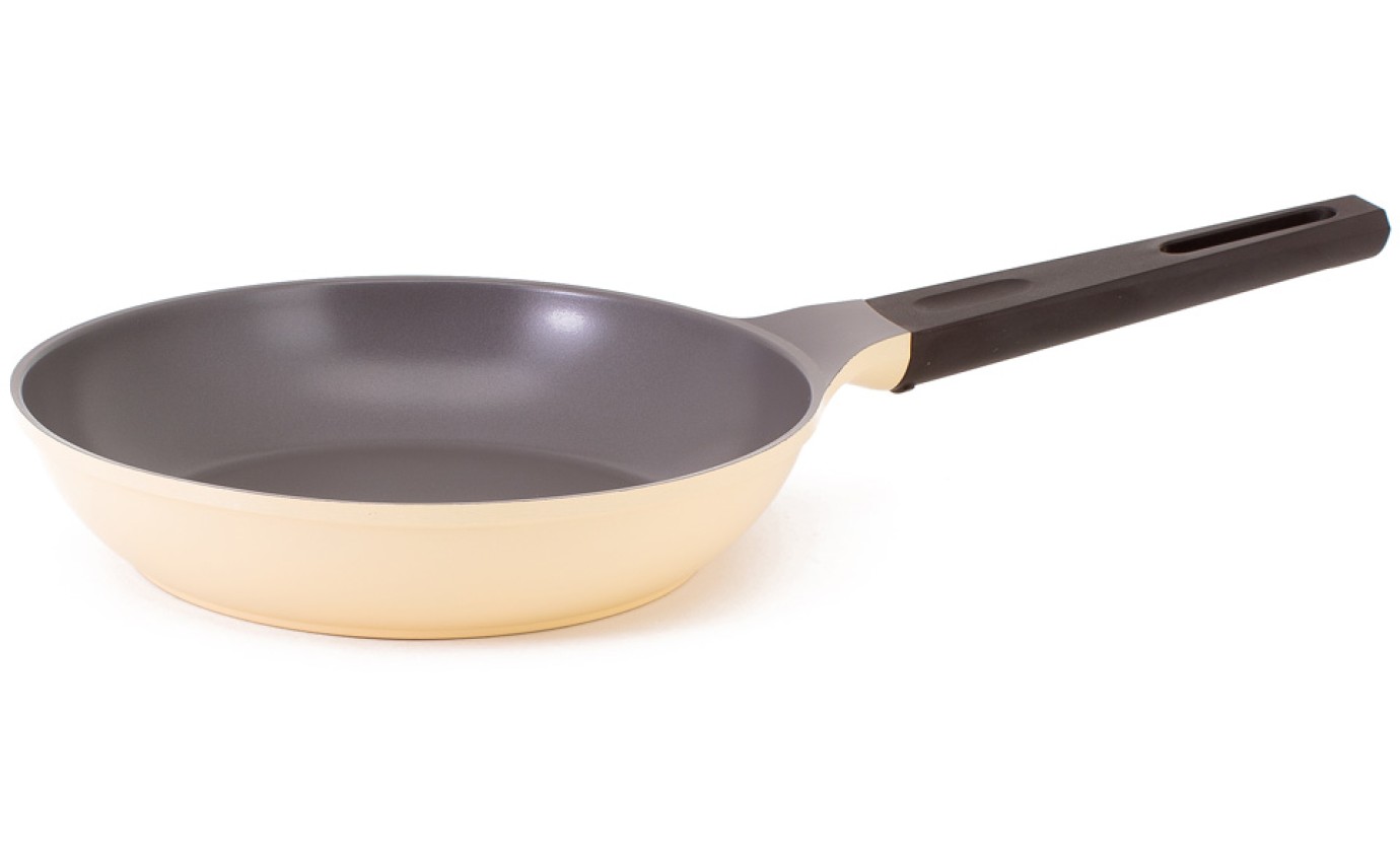 Neoflam 24cm Nature+ Fry Pan Induction (Yellow) CTF24Y