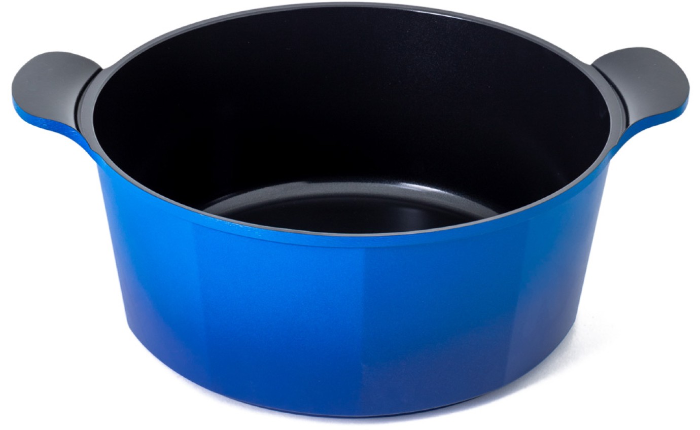 Neoflam 32cm Venn Casserole Induction Blue CVC32B