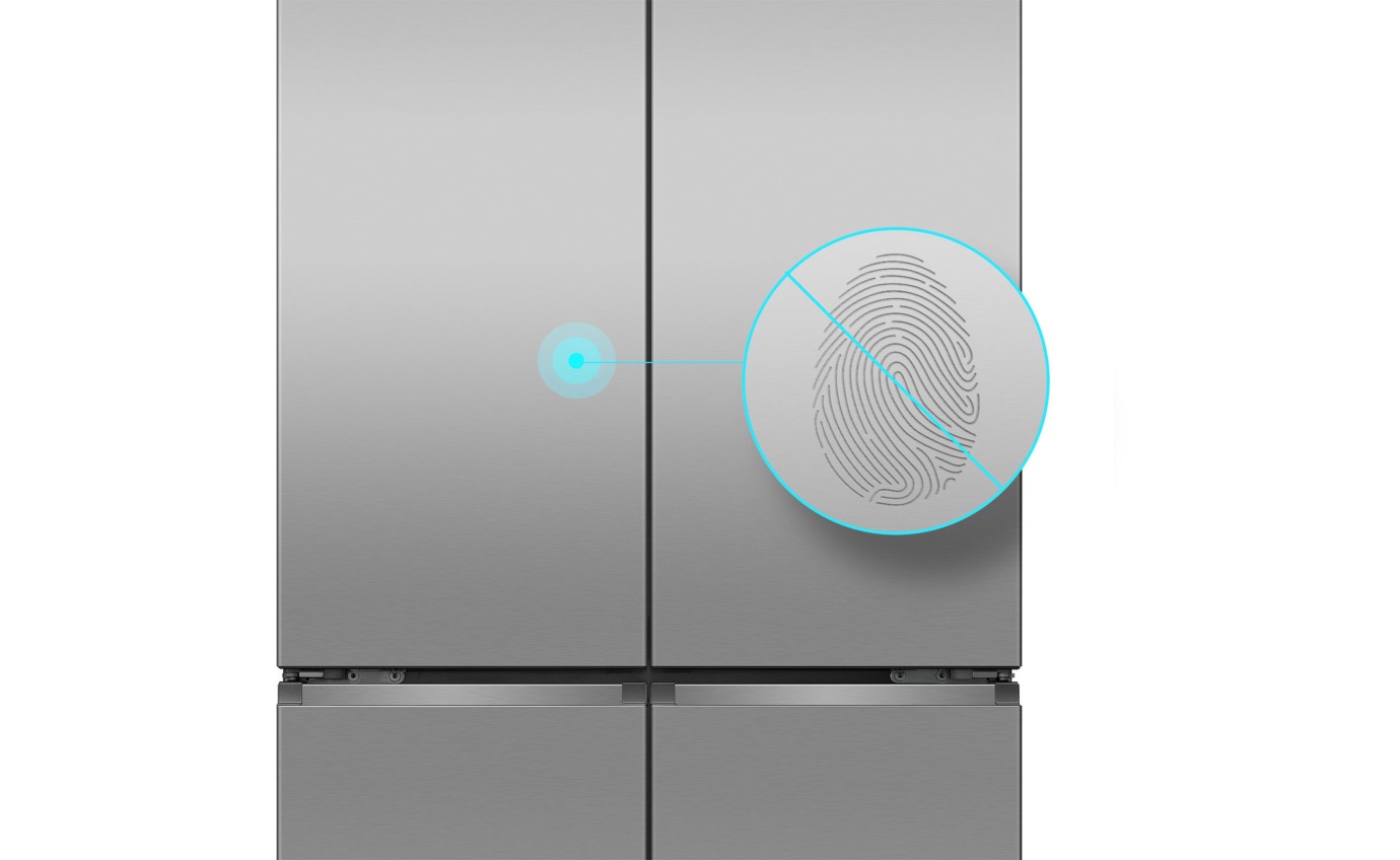 Hisense 483L French Door Refrigerator (Stainless Steel) HRCD483TS