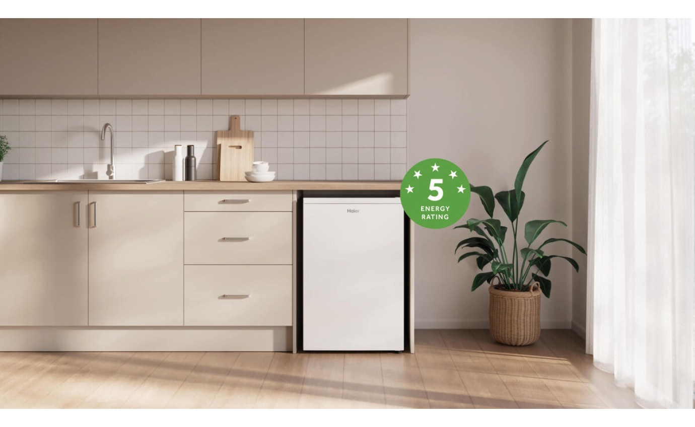 Haier 90L 300 Series Vertical Freezer (White) HVF90VW