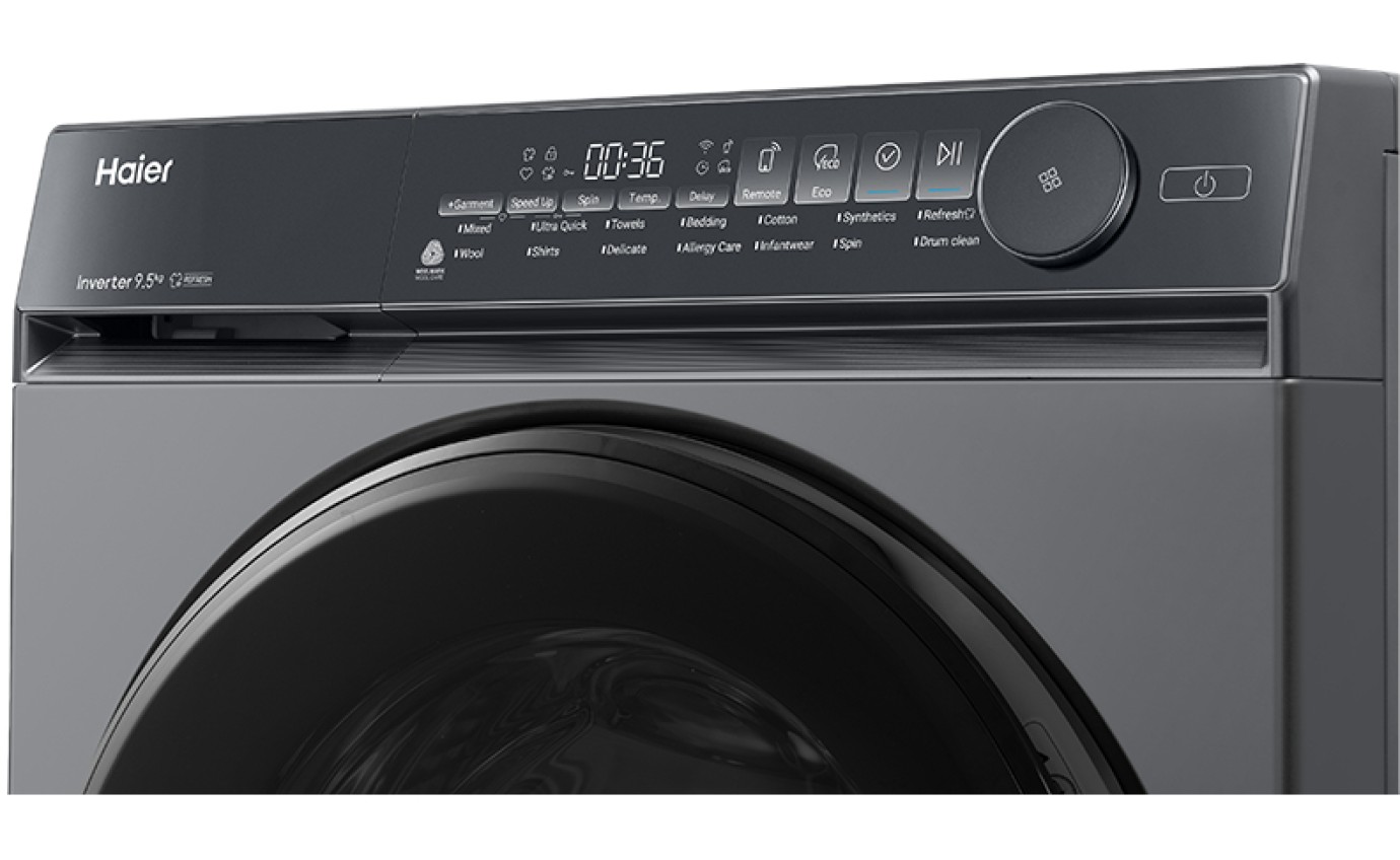 Haier 9.5kg 500 Series Front Load Washing Machine (Dark) HWFS95NB1