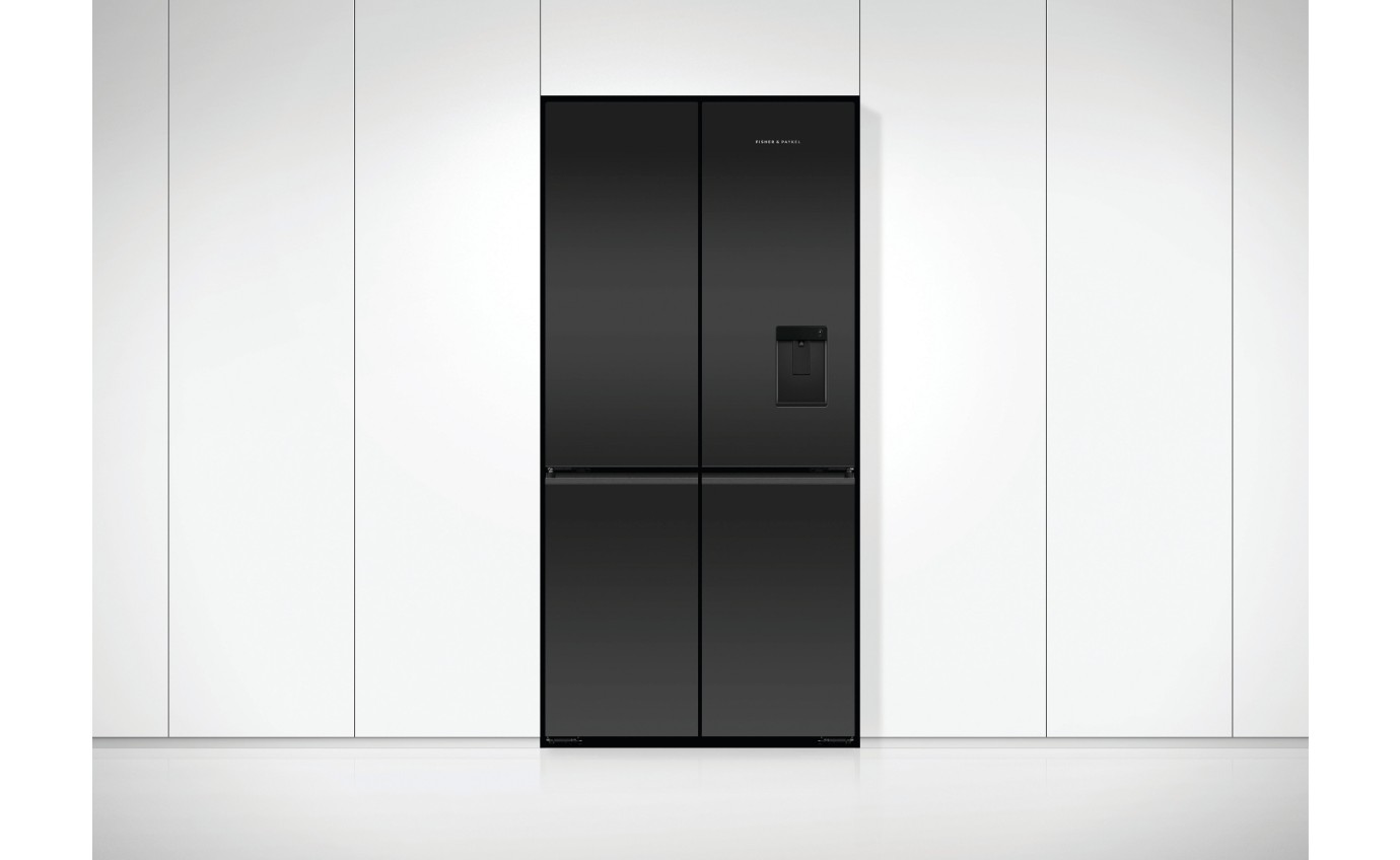 Fisher & Paykel 690L Series 7 Quad Door Refrigerator Freezer, Ice & Water RF730QZUVB1