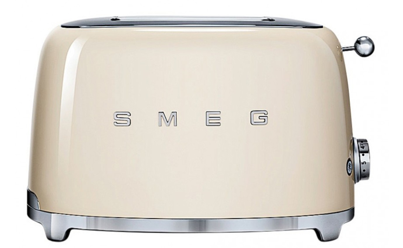 Smeg 50s Retro Style 2 Slice Toaster (Cream) TSF01CRAU