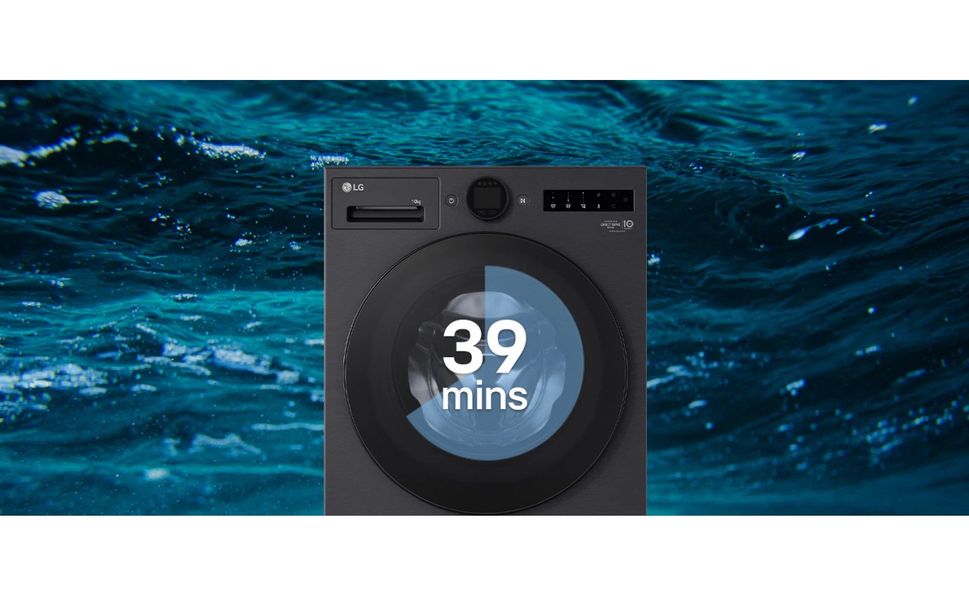 LG 12kg Series 10 ezDispense&reg; Front Load Washing Machine WX101412MB