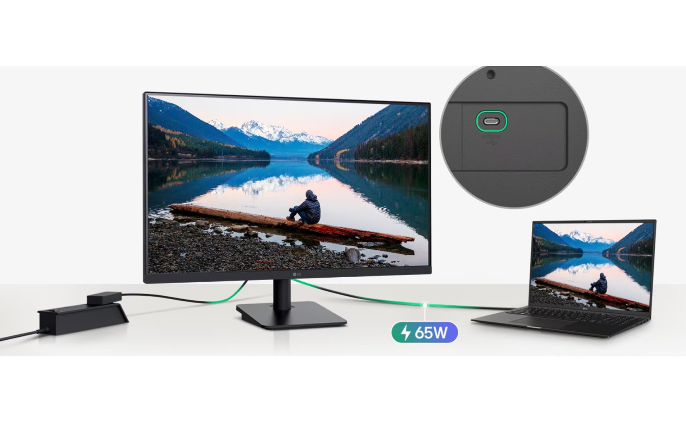 LG 27 inch IPS Full HD Monitor with USB-C 27MS530BB